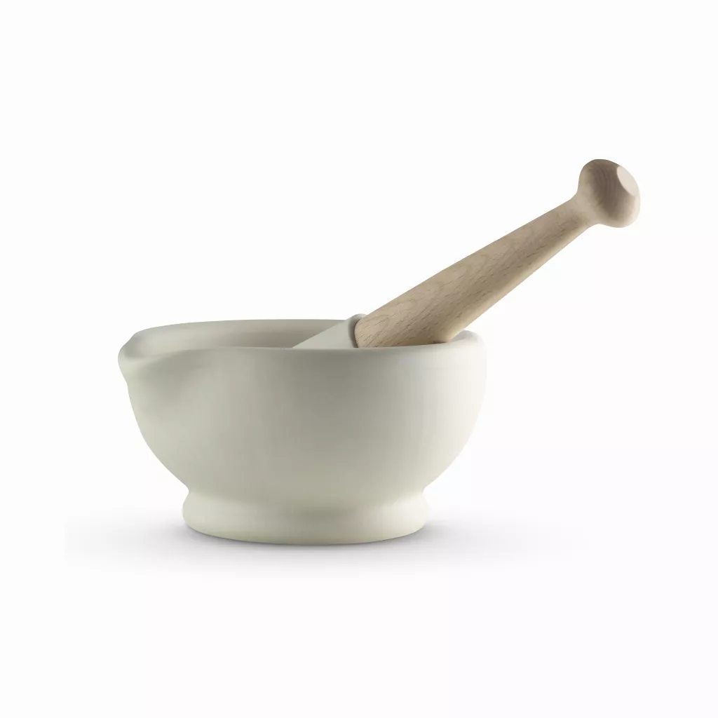 Mortar and Pestle - Size 3 — Ø 15.2cm porcelain mortar and pestle