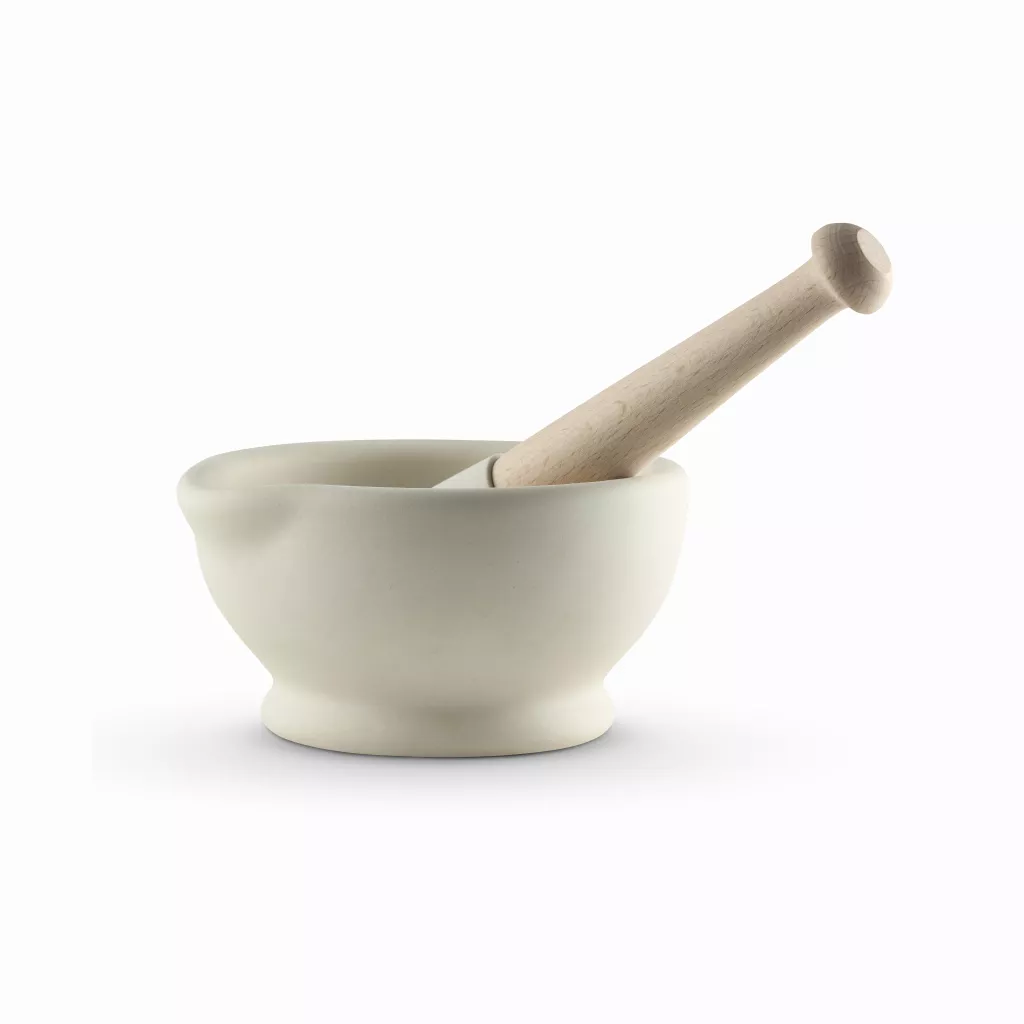 Mortar and Pestle - Size 4 — Ø 17cm porcelain mortar and pestle